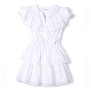 LoveShackFancy X Target collab white ruffle dress